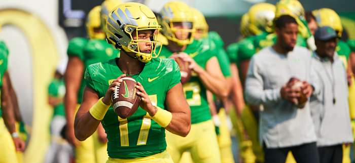 Ty Thompson Oregon vs. Fresno State